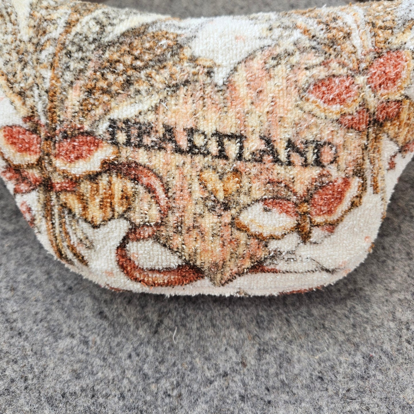 Heartland Wheat Festival Bag – Rustic Prairie Crossbody | Upcycled Farmhouse Towel Purse