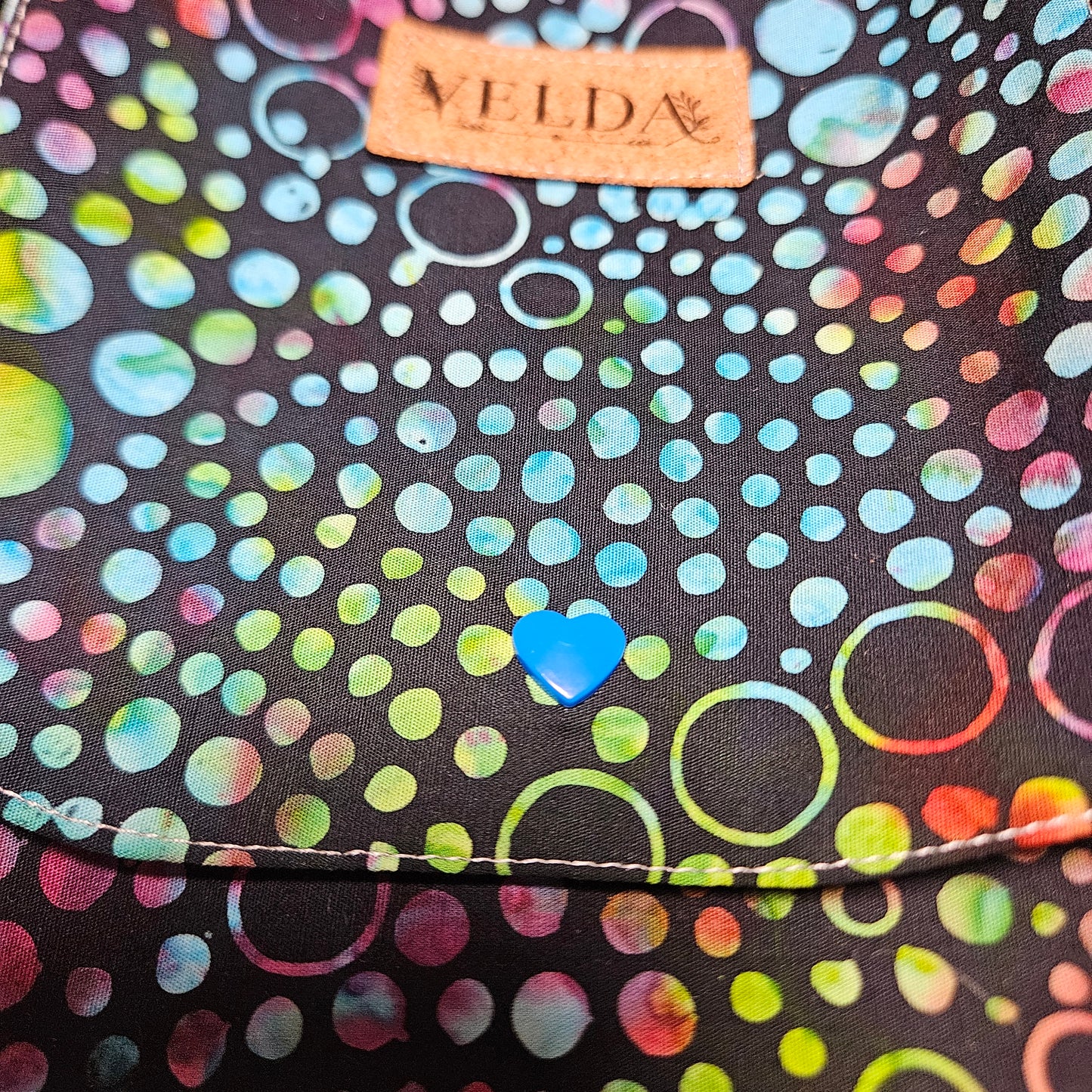 Cotton Crossbody Bag | Handmade OOAK