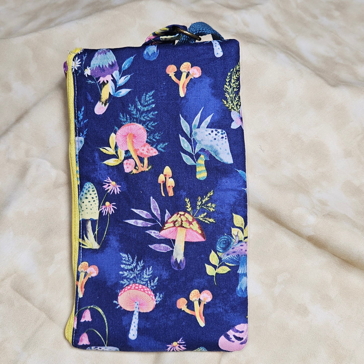 Mushroom Fantasy Wristlet Bag