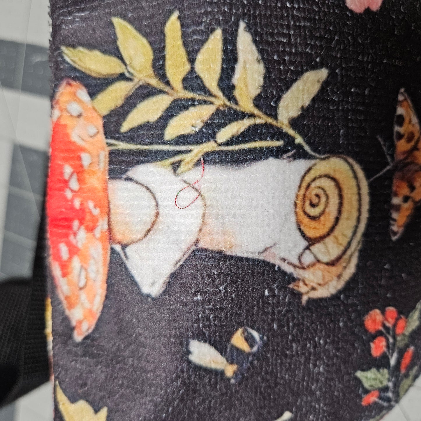 Velda Mushroom Botanical Fanny Pack – Boho Belt Bag