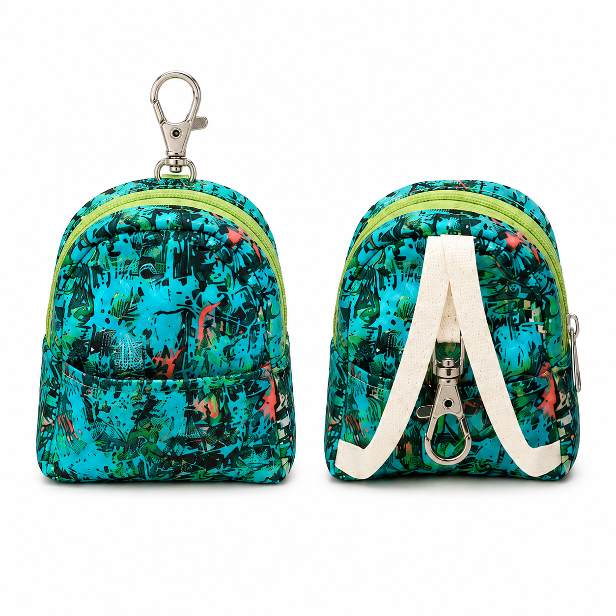 Mini Backpack Charm Keychain