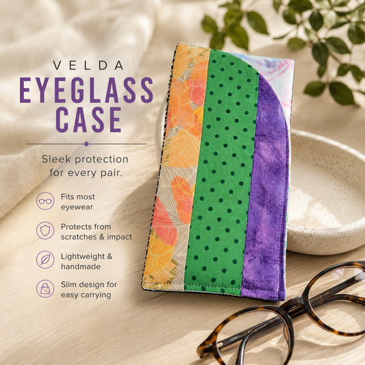 Velda Wildflower Mist Eyeglass Case