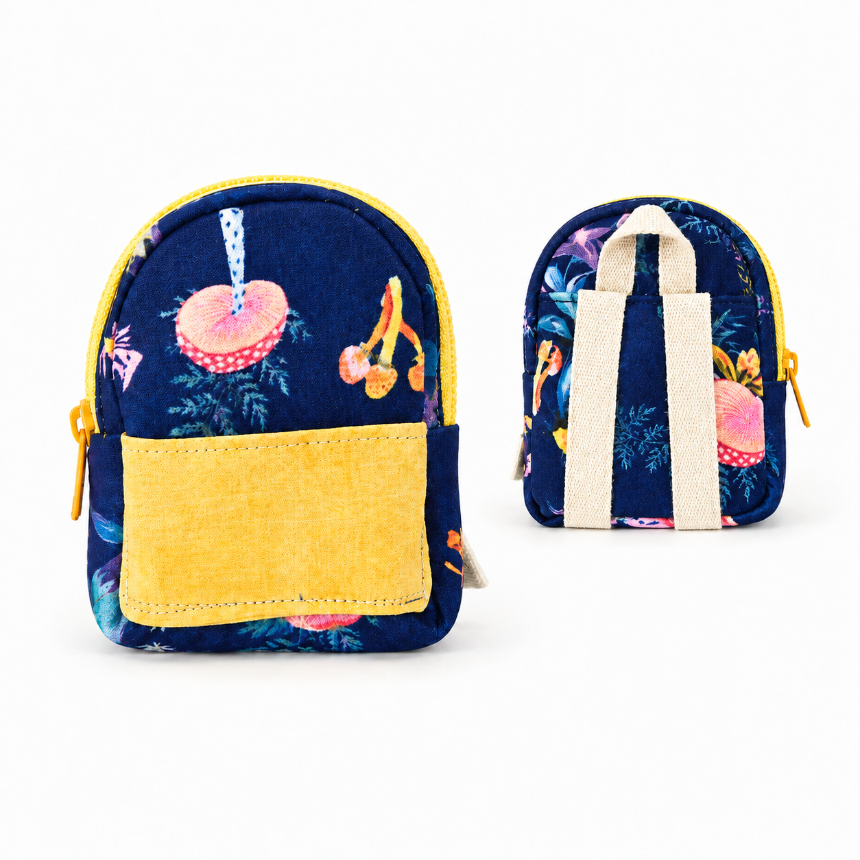 Mini Backpack Charm Keychain