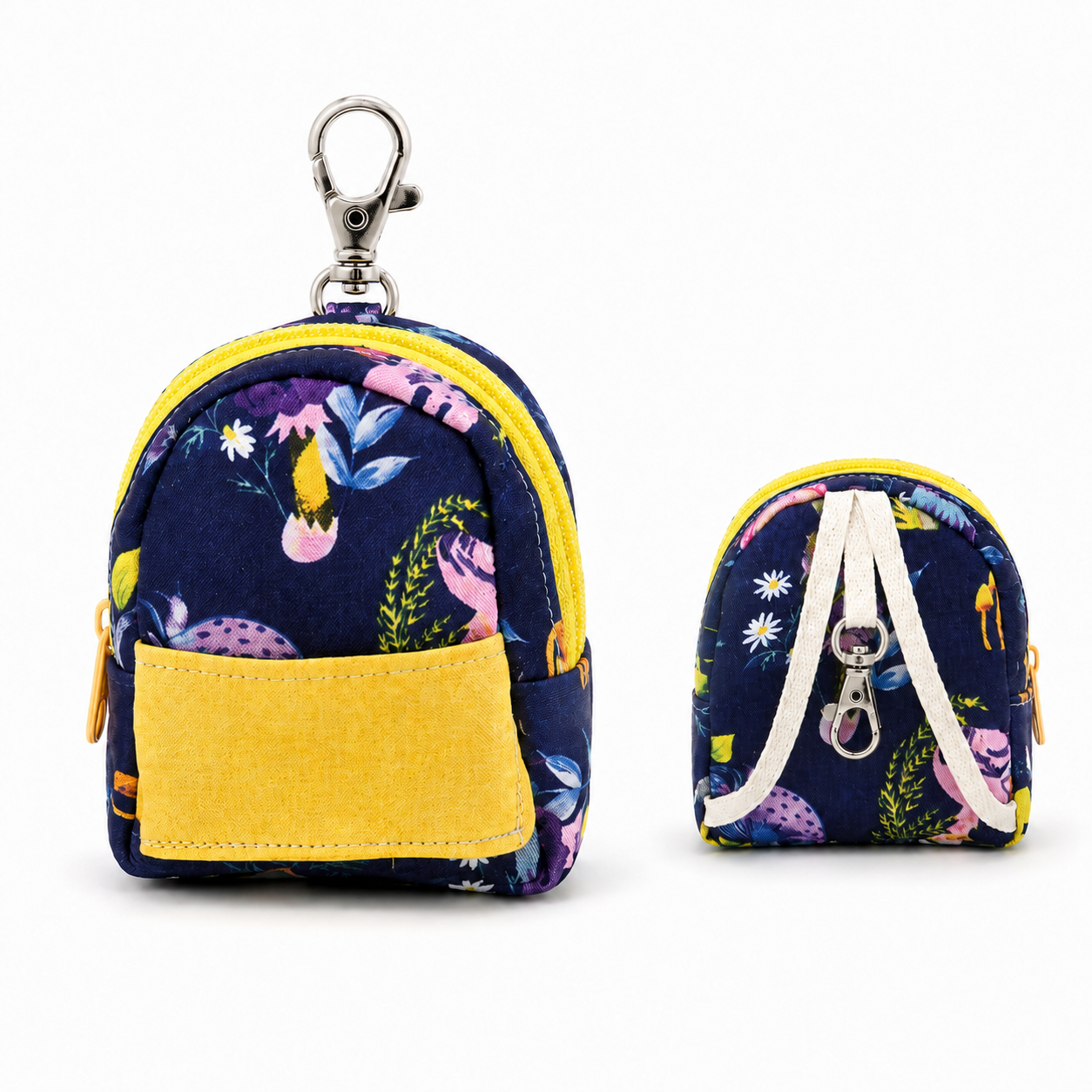 Mini Backpack Charm Keychain