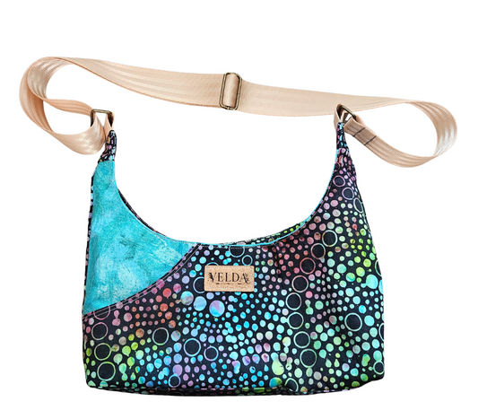 VELDA Curve — OOAK Handmade Crossbody Bag (Only One Available)