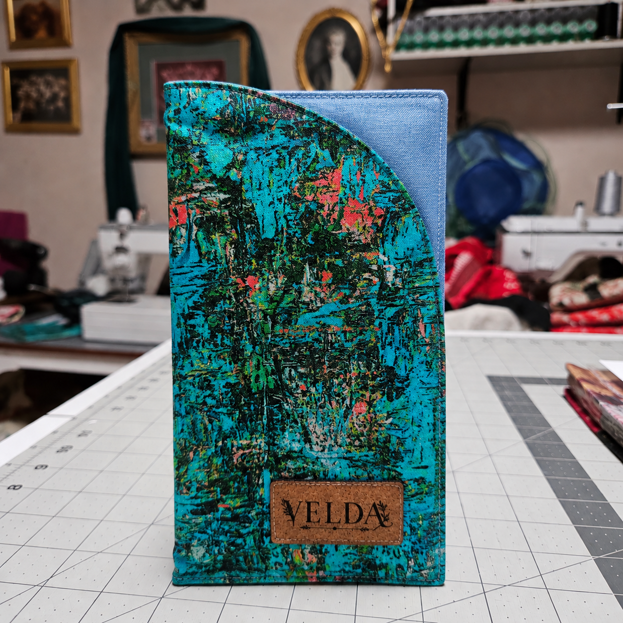 Velda Vintage Handmade Fabric Cases | OOAK Cotton Organizer