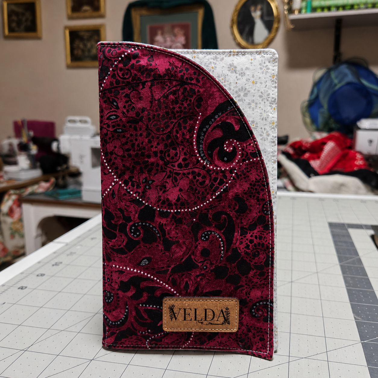 Velda Vintage Handmade Fabric Cases | OOAK Cotton Organizer